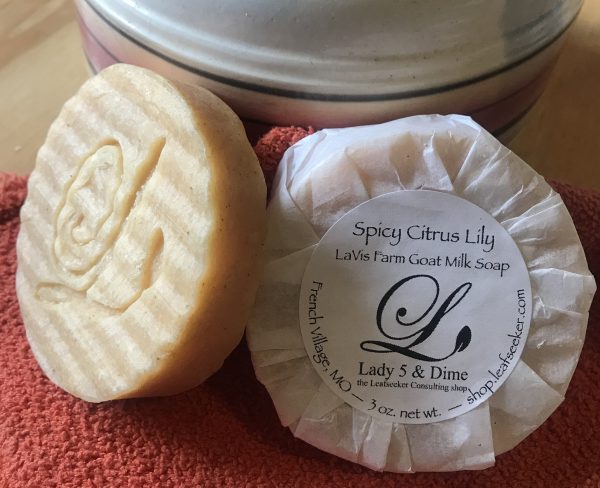 Spicy Citrus Lily Goat Milk Soap